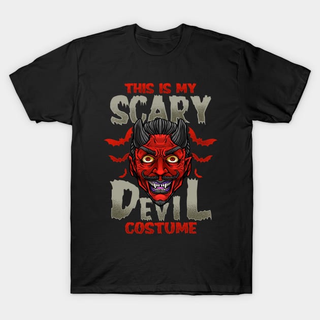 This Is My Scary Devil Costume T-Shirt by AngelFlame